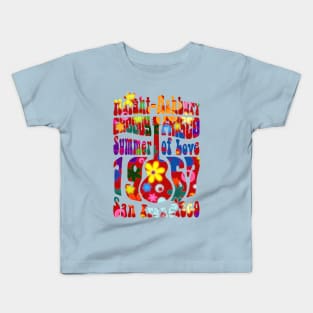 60s 70s Retro Flower Power - Groovy Frisco 2 Kids T-Shirt